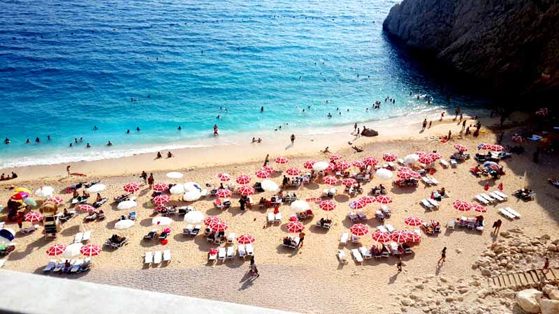 Ege Akdeniz Turu rotası kaputaj-plajı